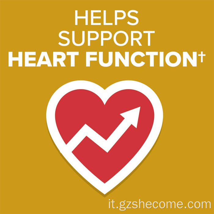 CoQ10 Supplemento Forma attiva di coenzima Q10 Softgels